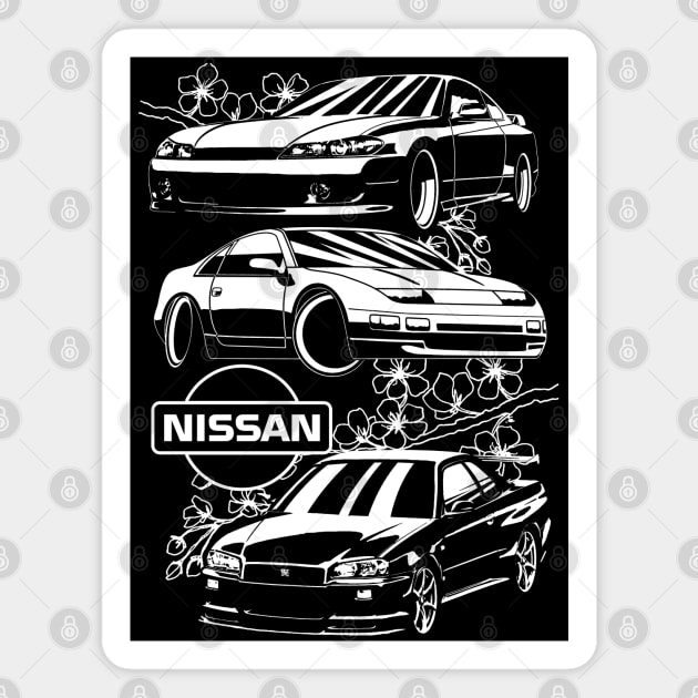 Nissan Legends Magnet by thesupragoddess